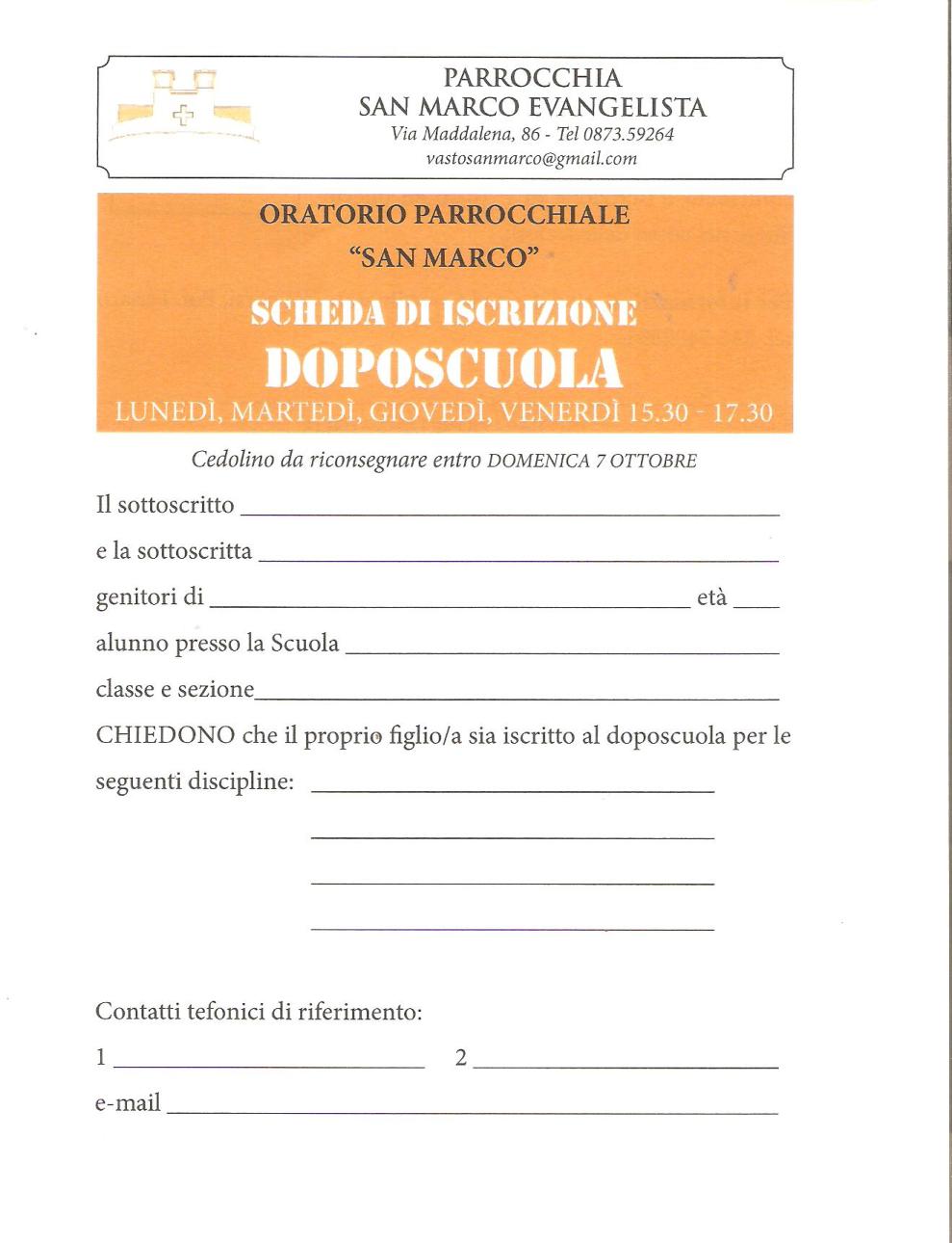 Scheda iscrizione doposcuola-1